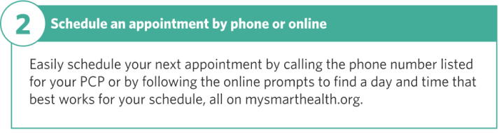 Schedule appointment